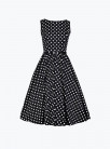 Black Polka Dotted Dress